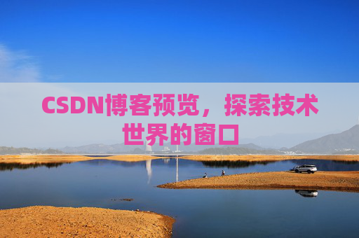 CSDN博客预览，探索技术世界的窗口